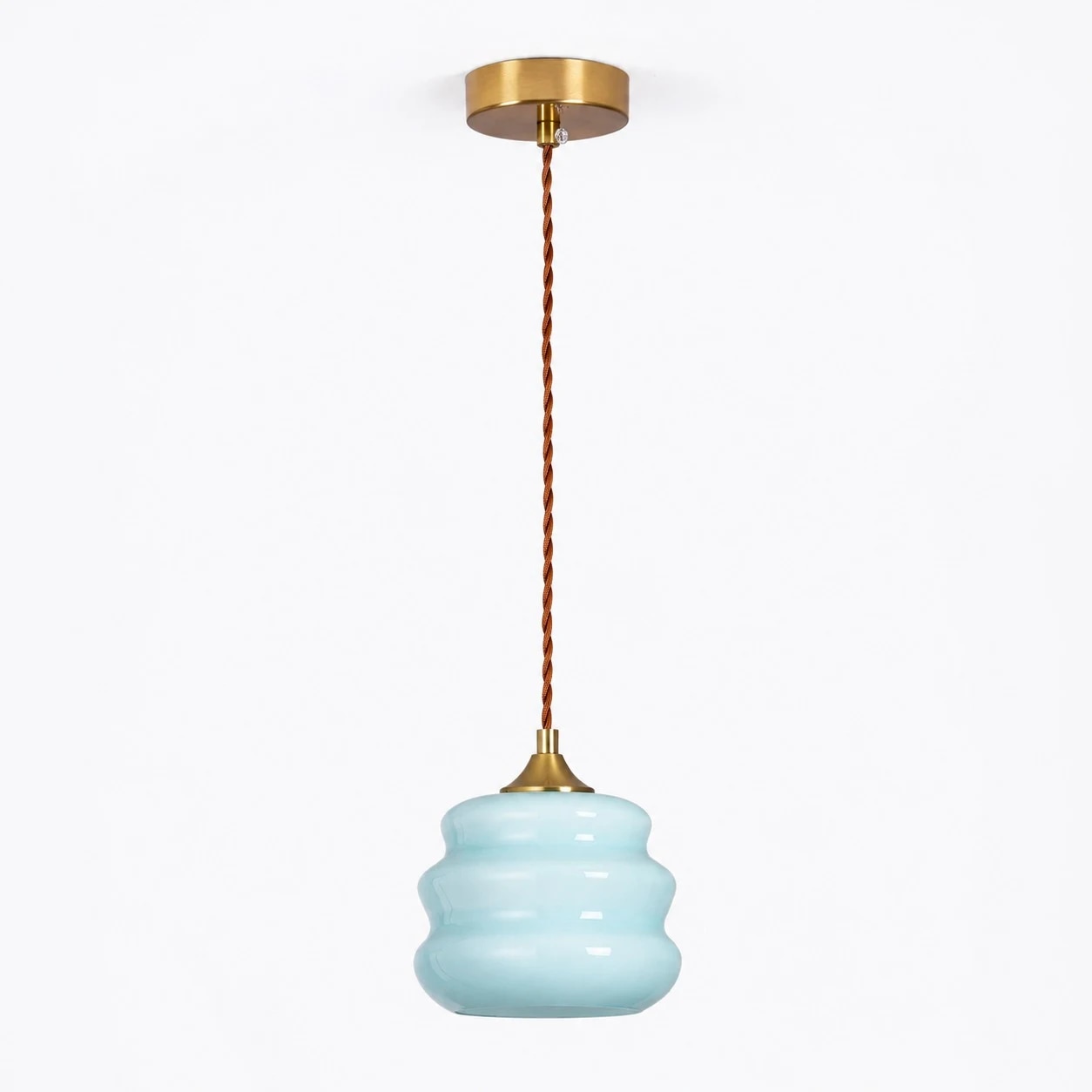 Full blue pendant light