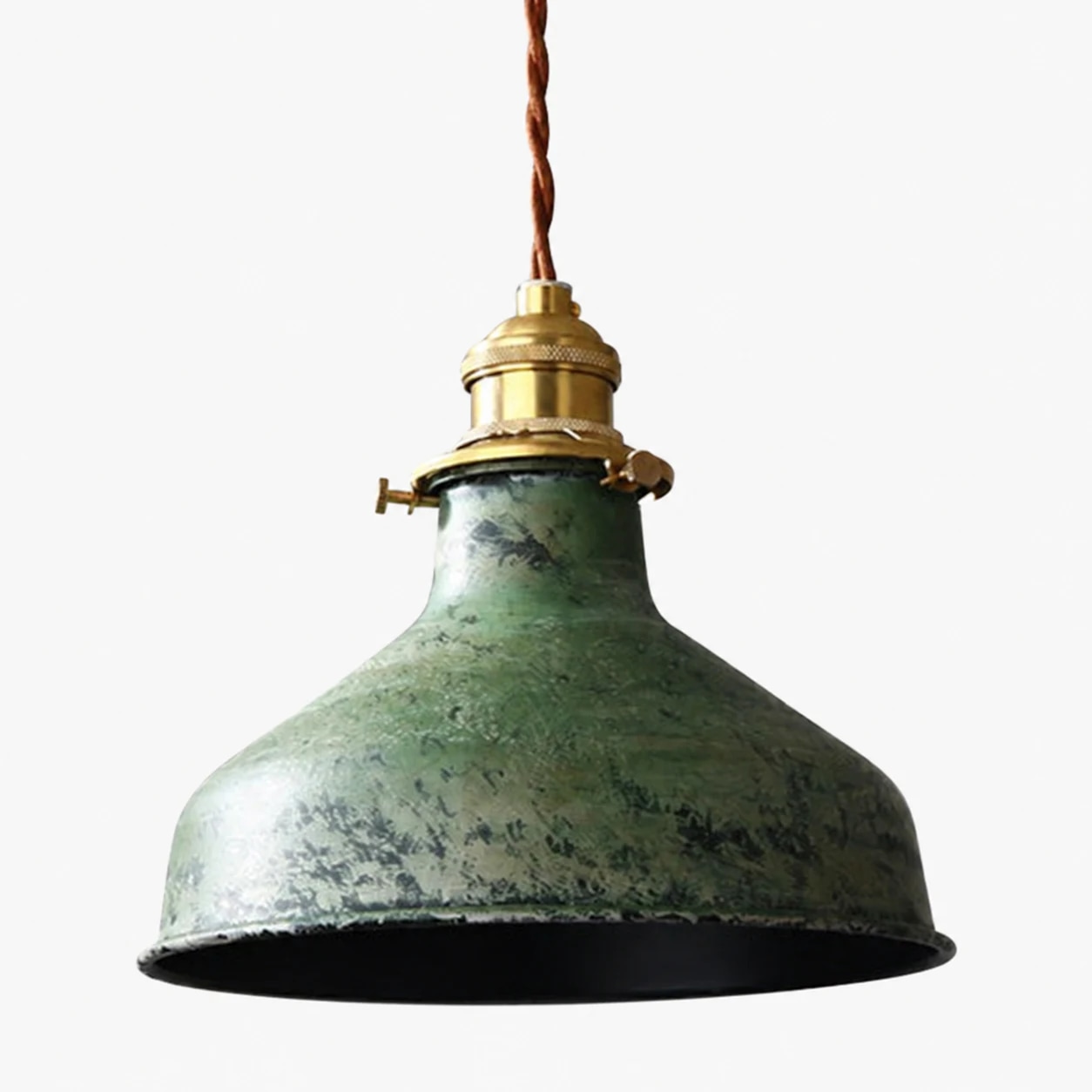 Green Dome Shade pendant lamp