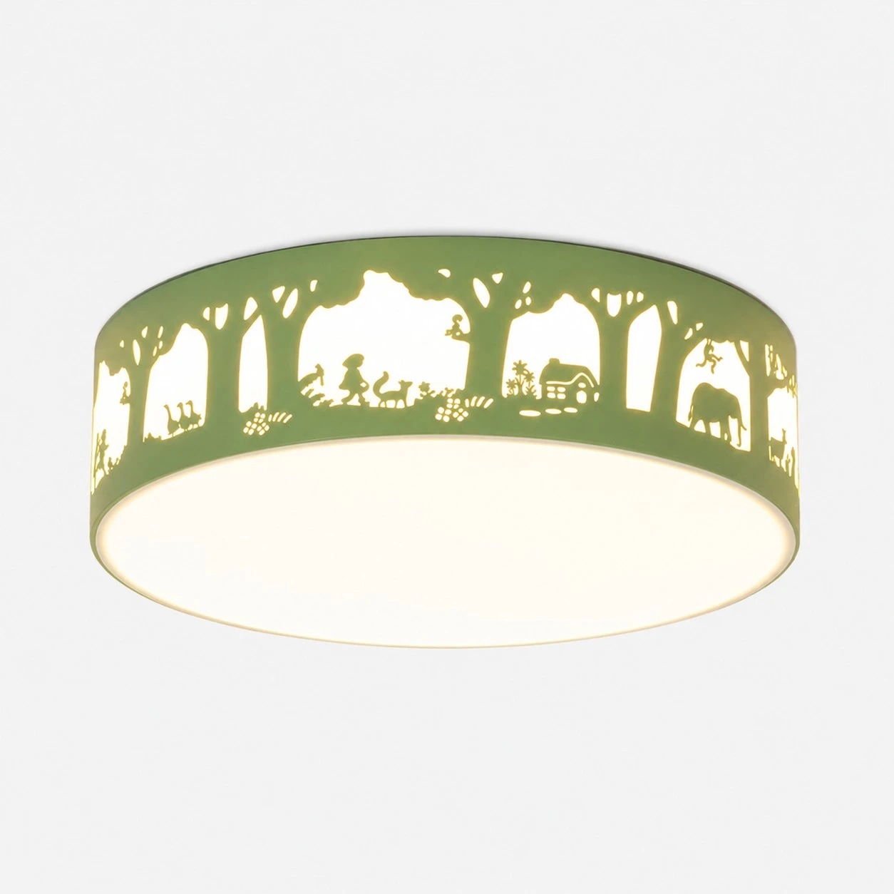 Type B Green ceiling light