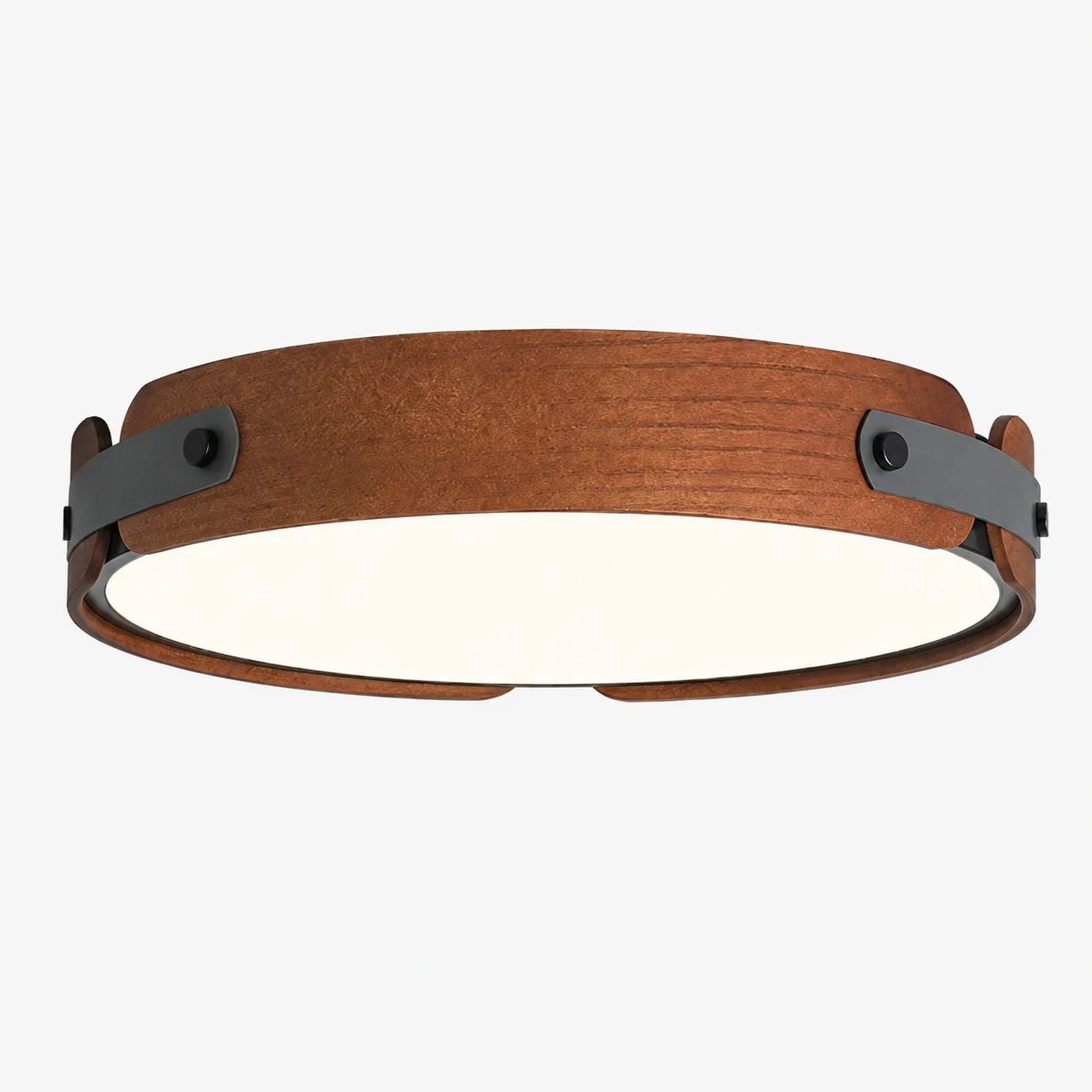 Standard walnut ceiling light 52 cm