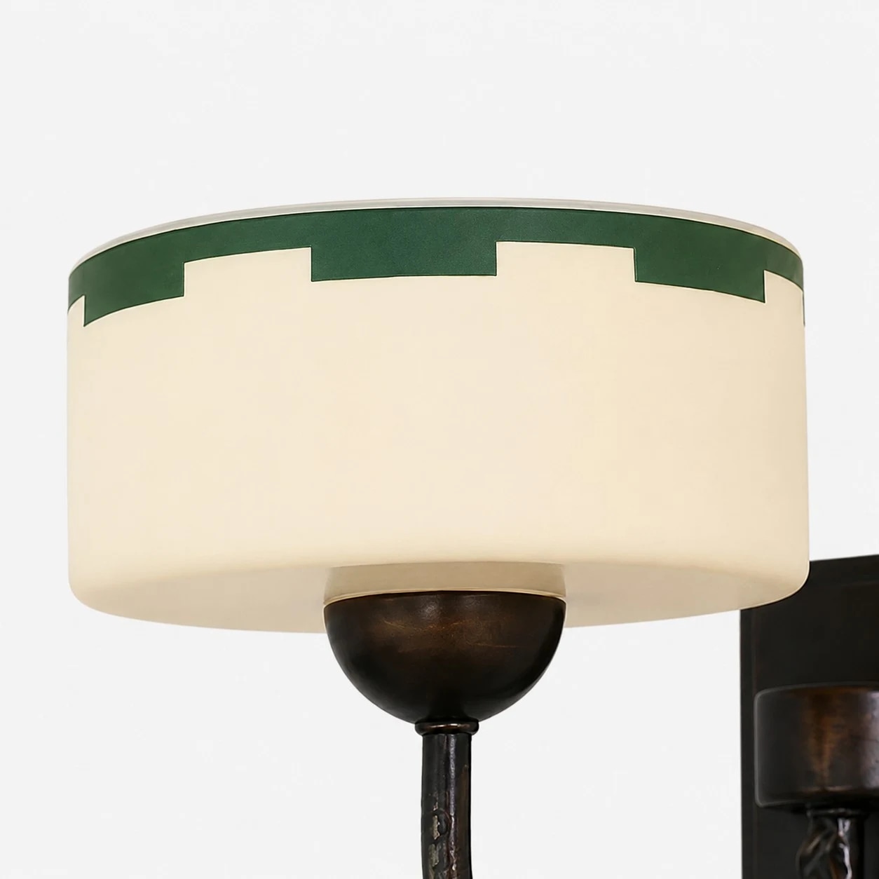 Soft glass, aged metal and a collected profile