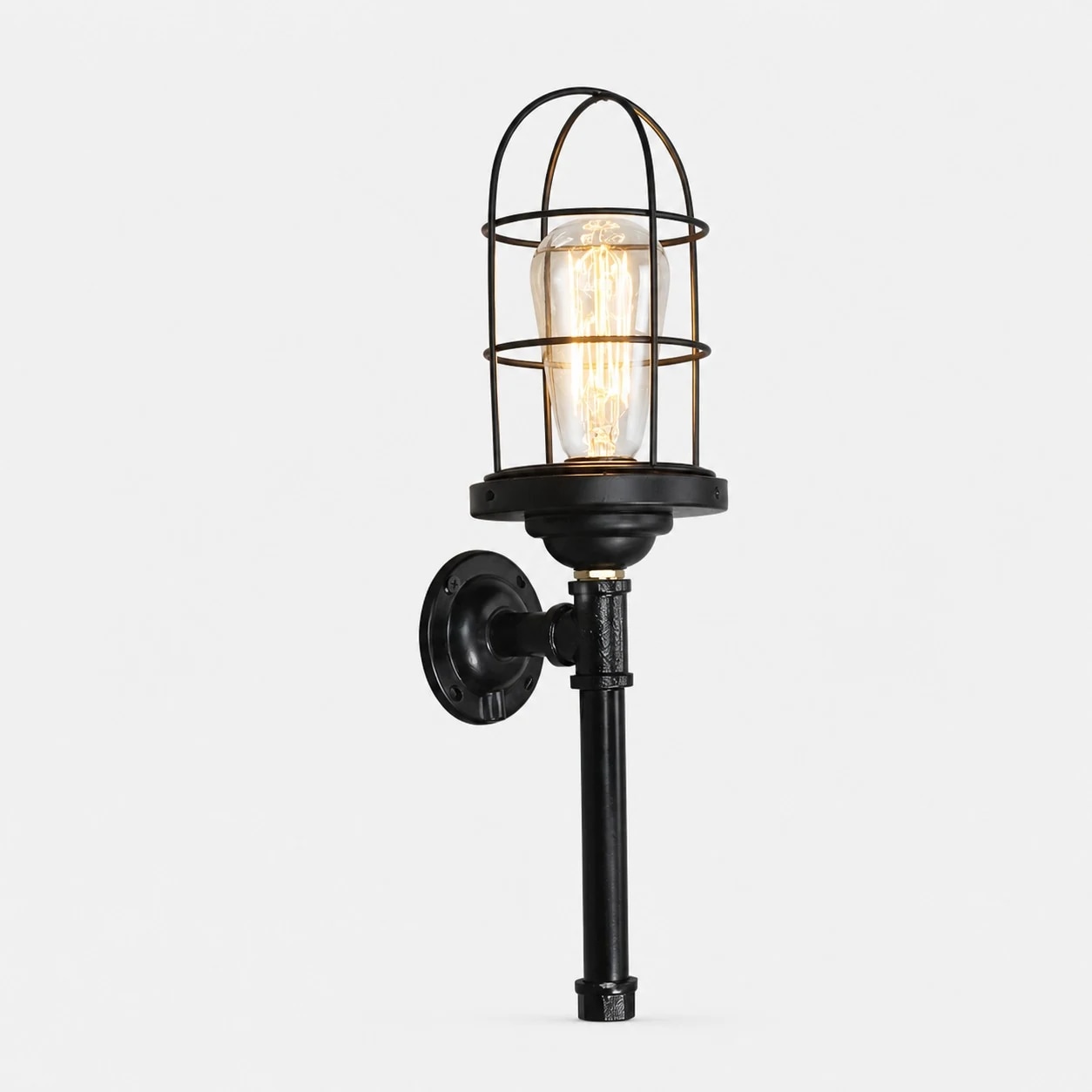 Industrial wall sconce variant 4