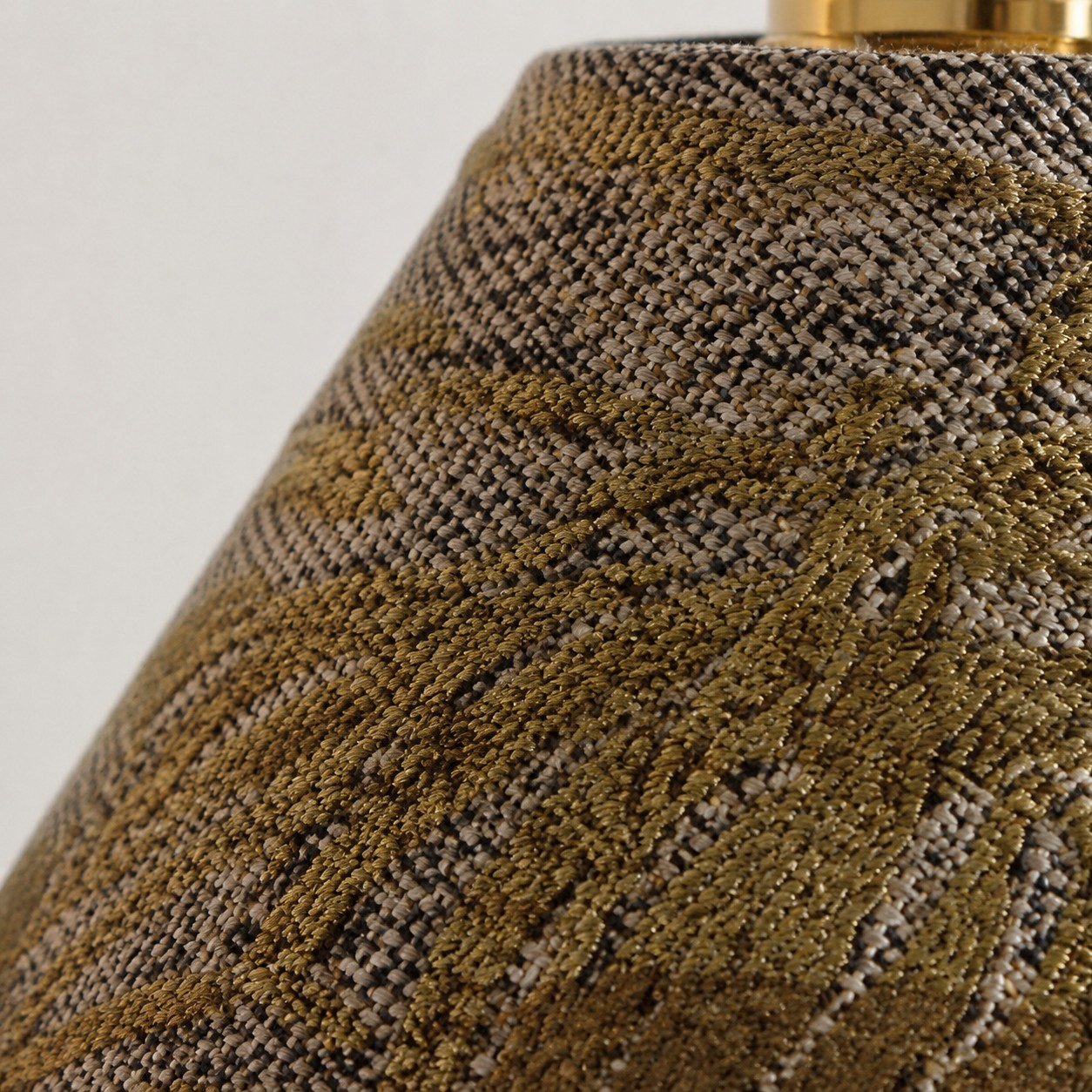 Detailopname van de textuur van geweven stof