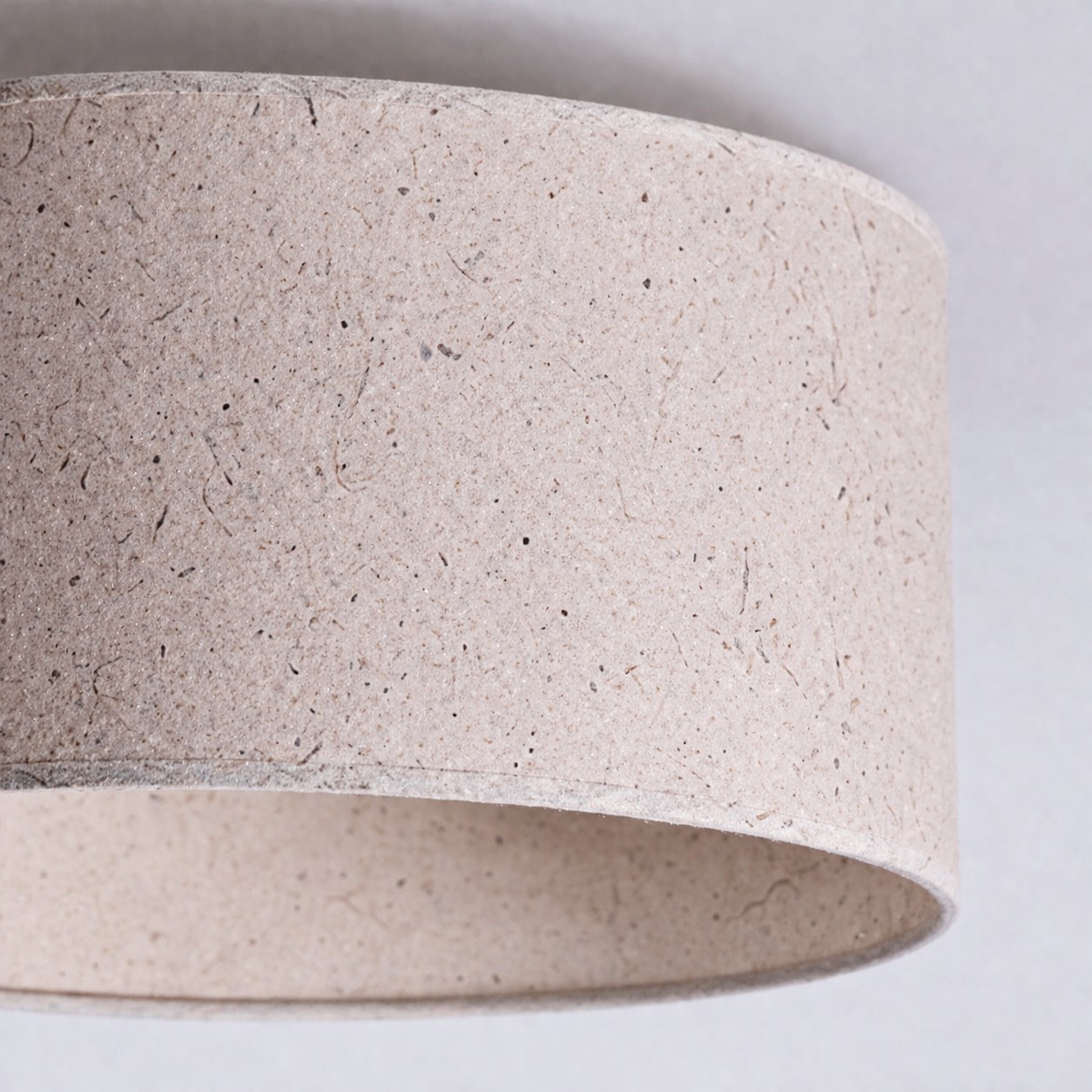 Natural paper shade texture close-up