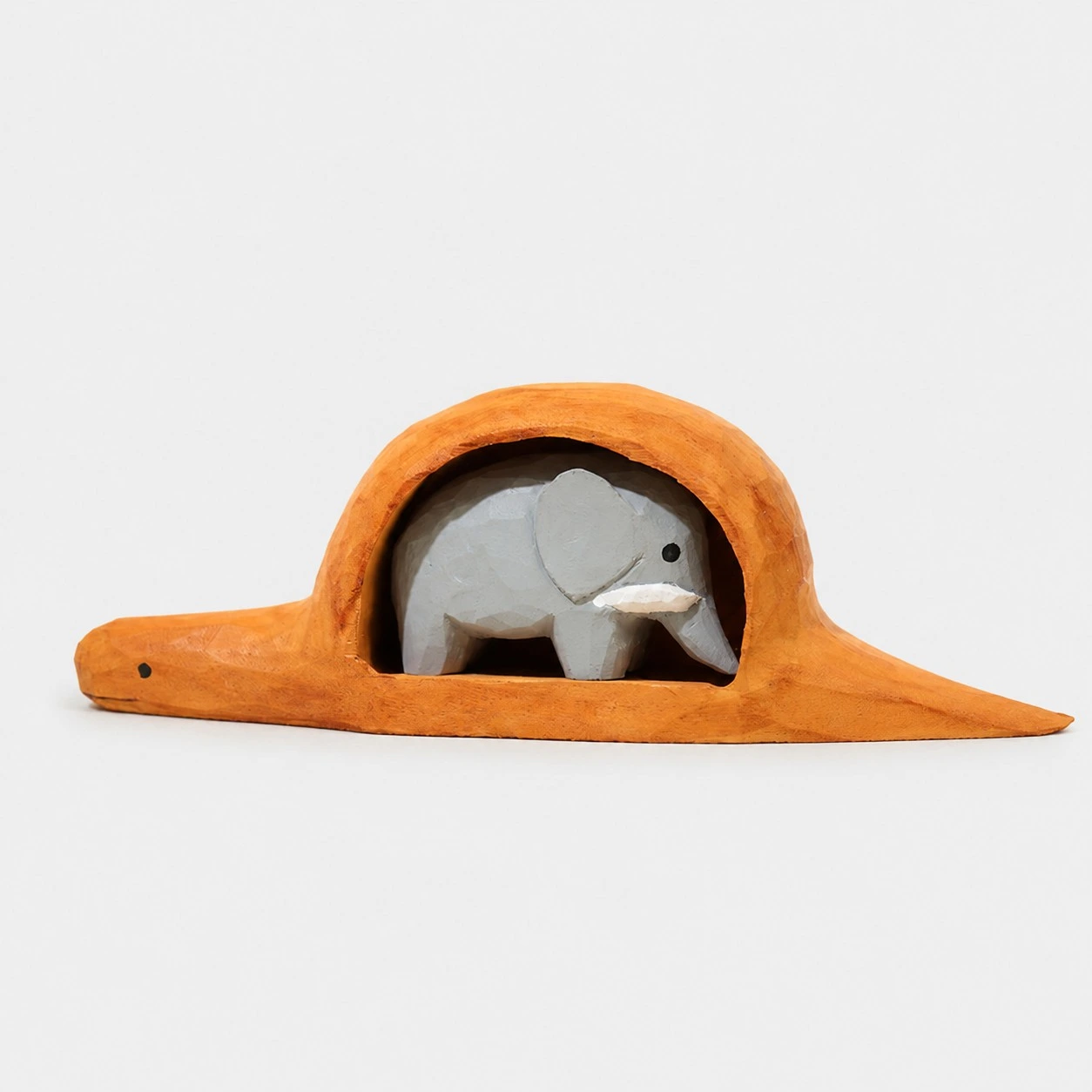 Boa Constrictor mit Elefant