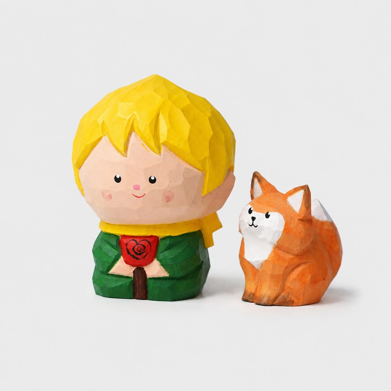 Kleiner Prinz mit Fuchs