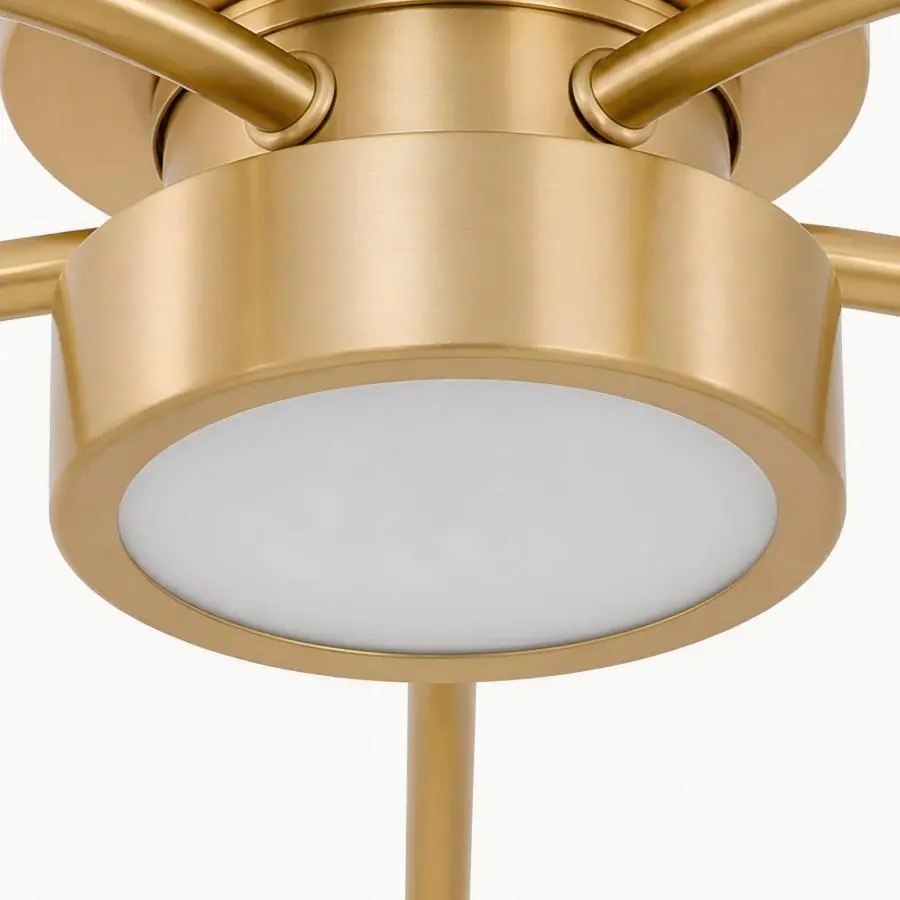 Close-up of center integrated LED
