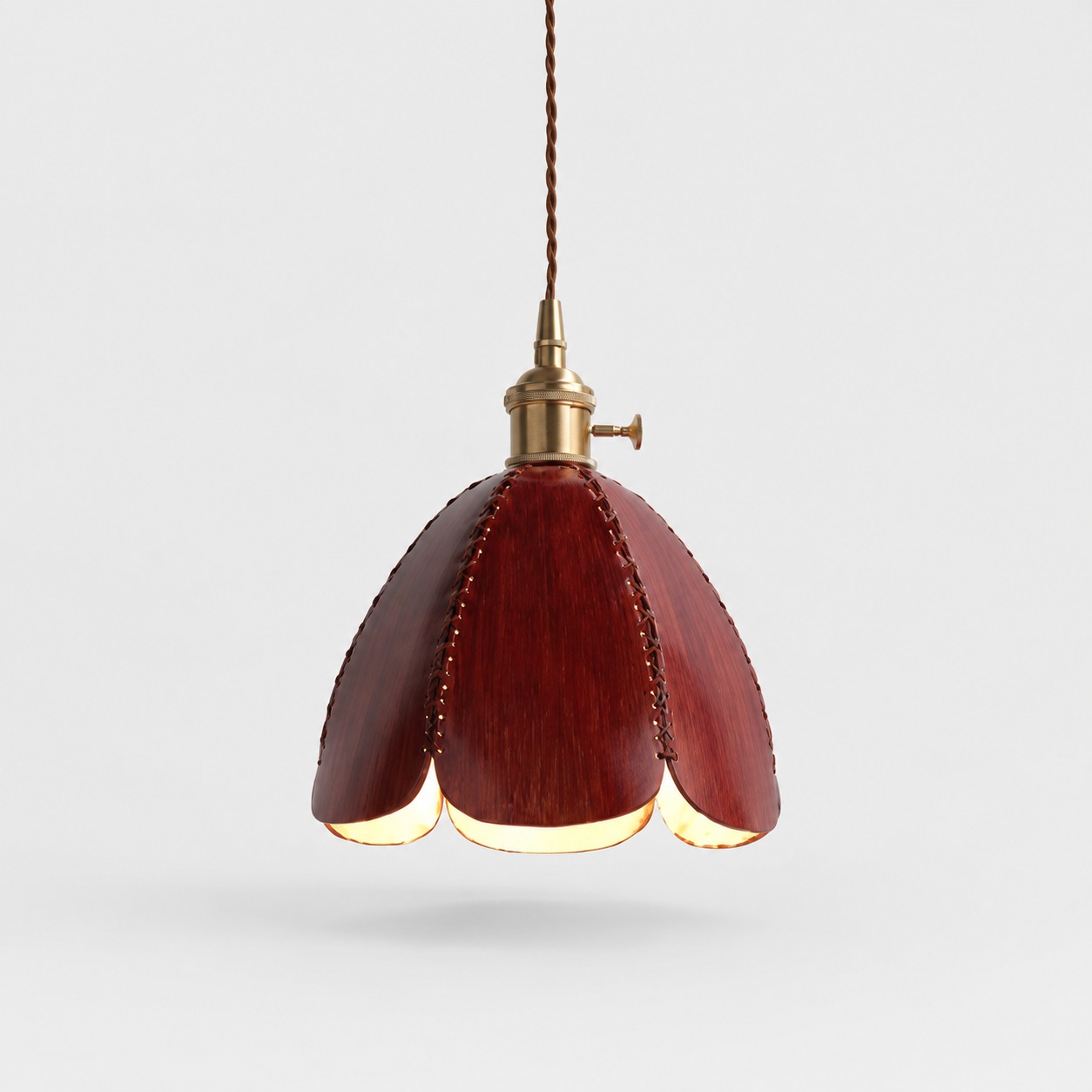 Single Pendant / Brown