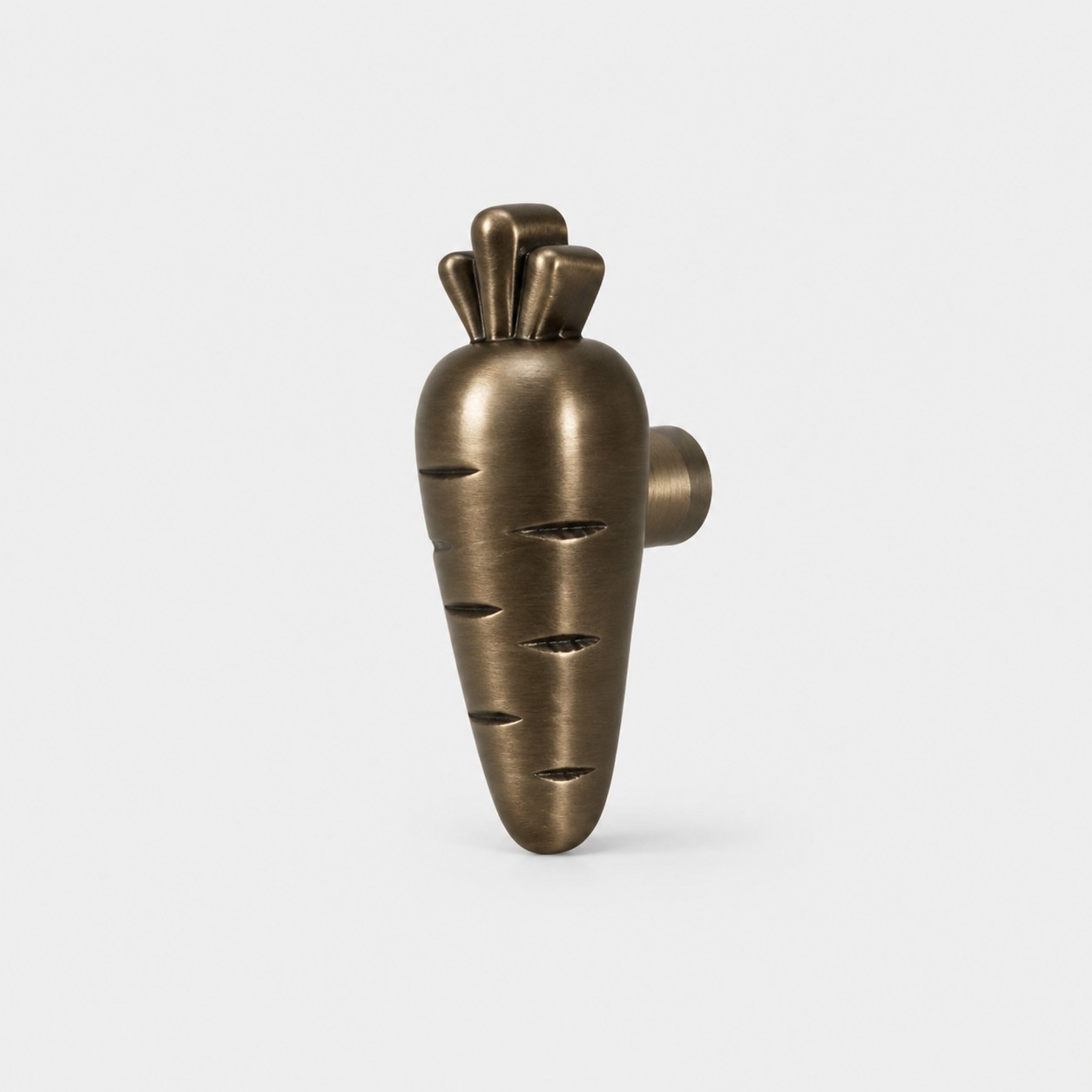 Antique Brass / Carrot cabinet knob