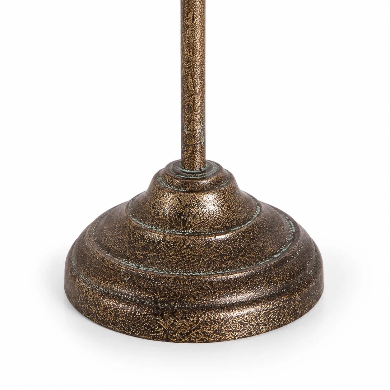 Vintage Messing-Kerzenhalter in Weizenform