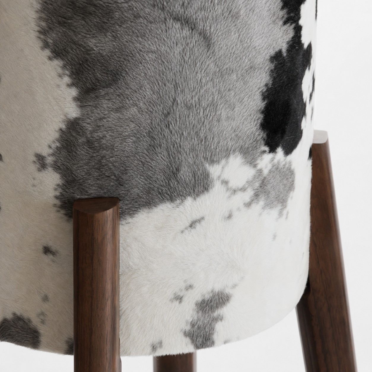 Cow-print textile texture