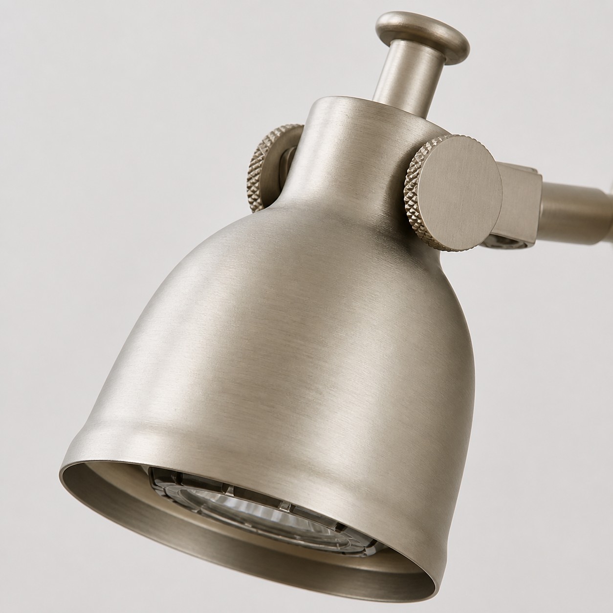 Tapered shade and adjustable neck