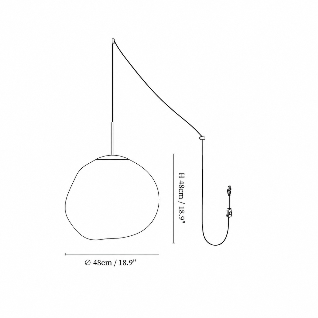 Diámetro 48 cm / 18,9″