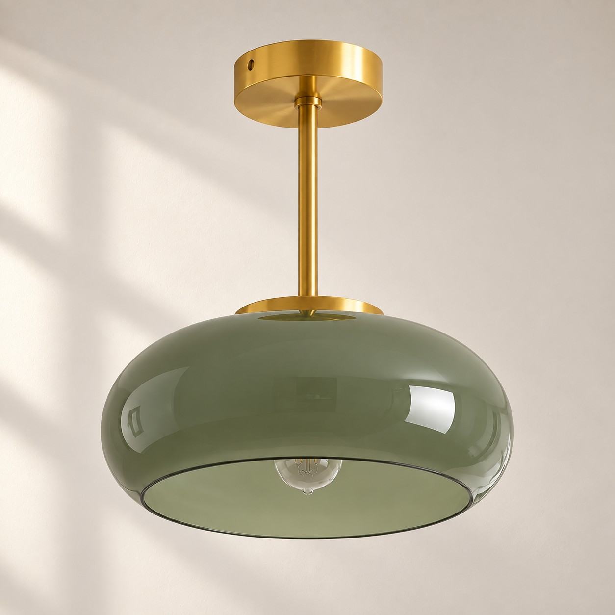 Bauvia Brass + Green finish, 28 cm / 11&Prime; &middot; Style A