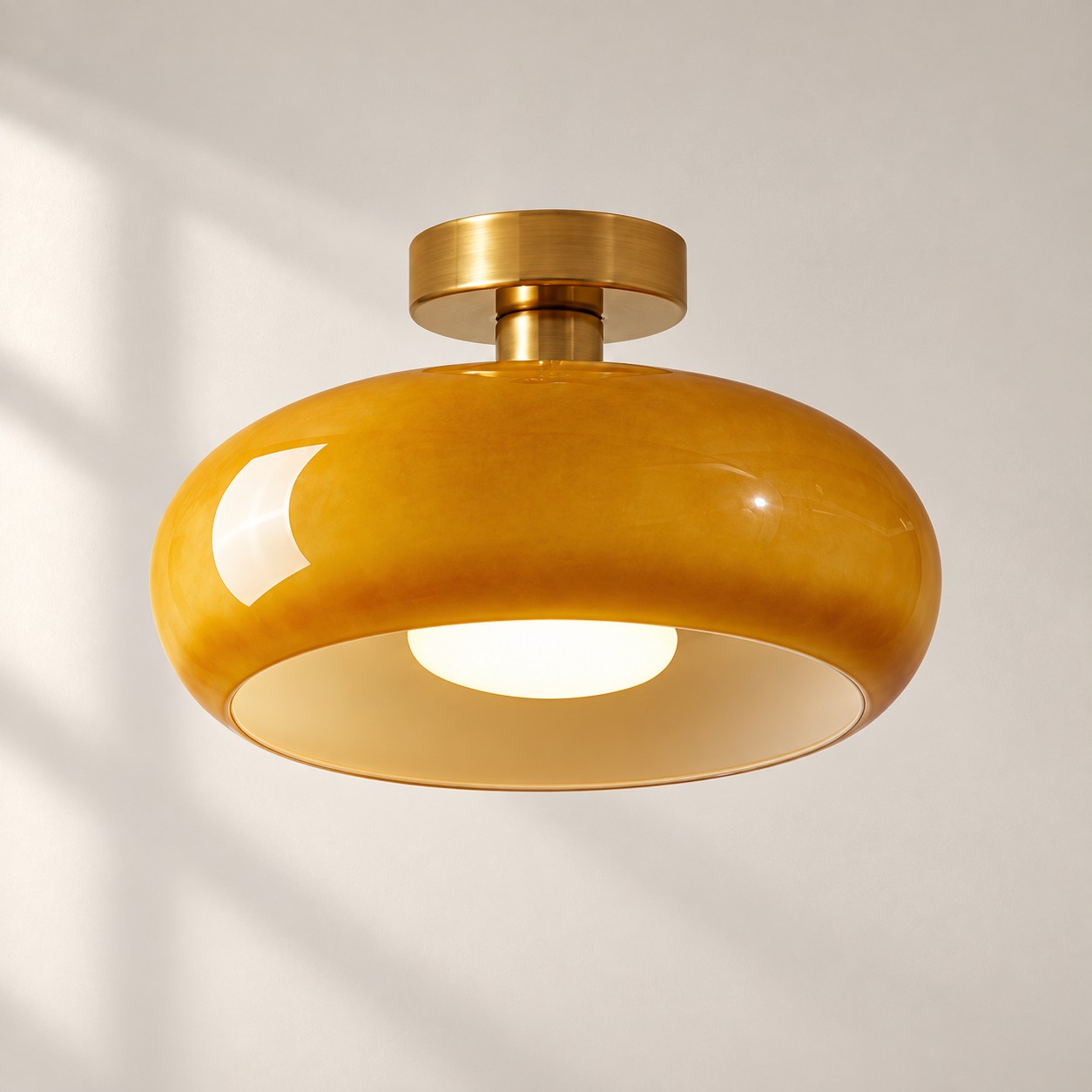 Bauvia Brass + Orange finish, 28 cm / 11&Prime; &middot; Style B
