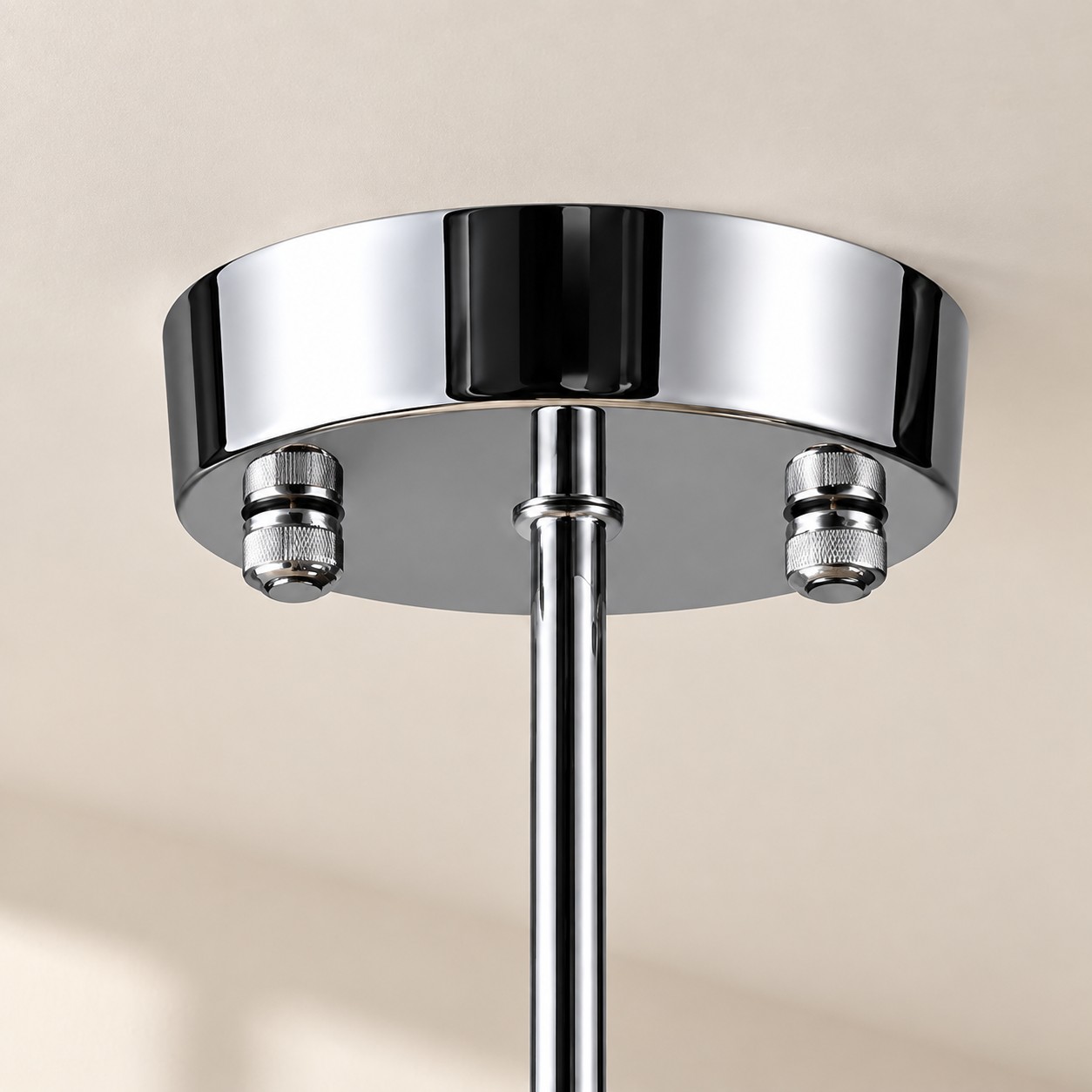 A considered ceiling mount