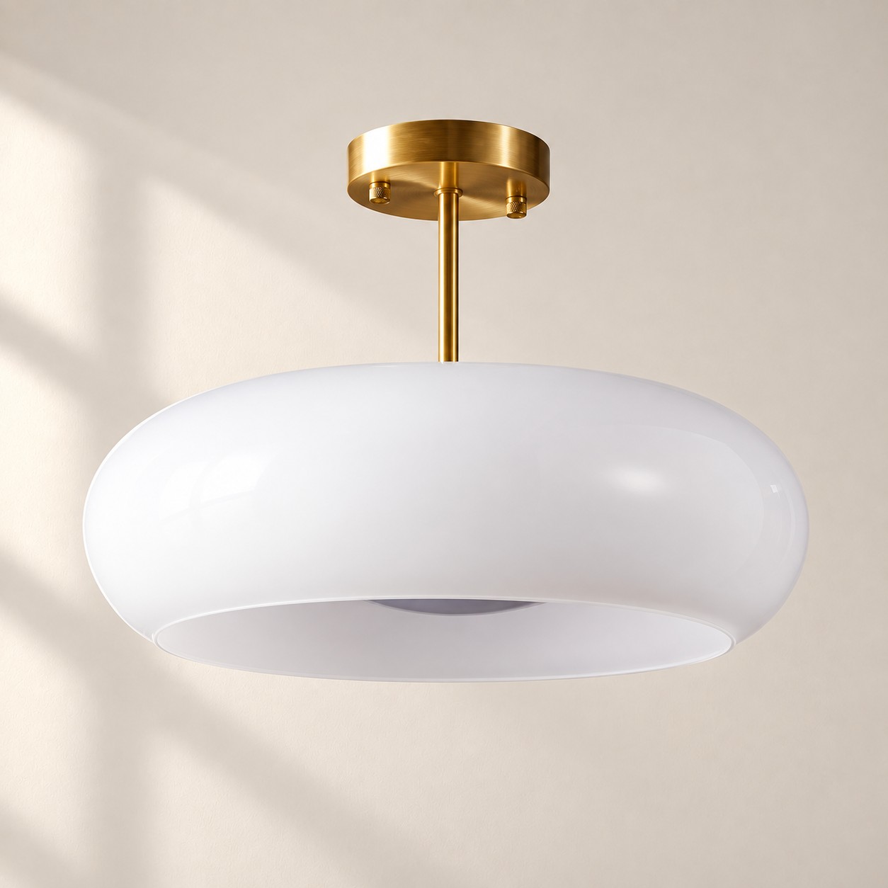 Bauvia Brass + White finish, 40 cm / 15.7&Prime; &middot; Style A