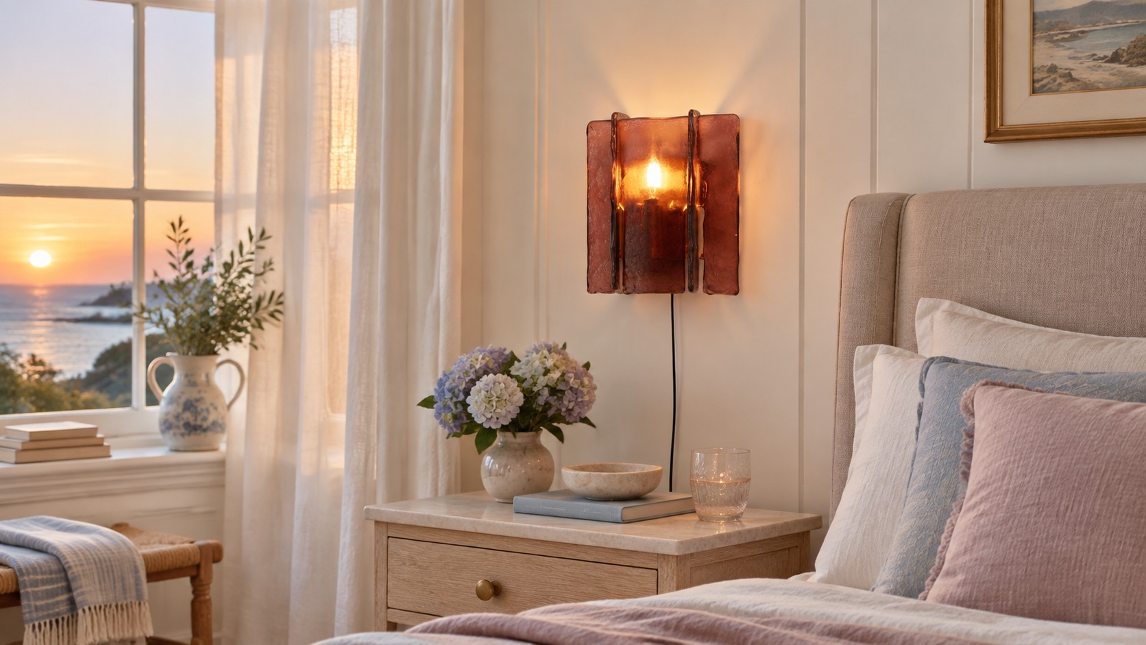 Blason mit eingeschaltetem Licht
